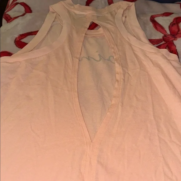 PINK Victoria's Secret Peach Tank Top S - Picture 4 of 4